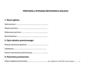 Pomiar rezystancji izolacji – wszystko, co musisz wiedzieć. Wzór