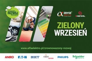 "Zielony wrzesień" z Alfa Elektro. Dla klientów czekają niespodzianki 