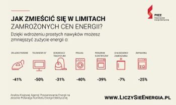 Jak oszczędzać na prądzie aby zmieścić się w limitach "zamrożonej energii"? 